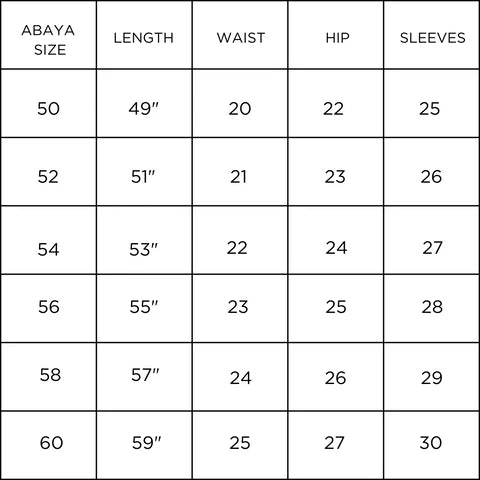 Linen Green Slit Sleeve Work Abaya 4-Piece Including Hijab And Belt